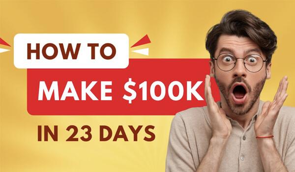 How I make $100k from dropshipping with Shopify in 23 days?